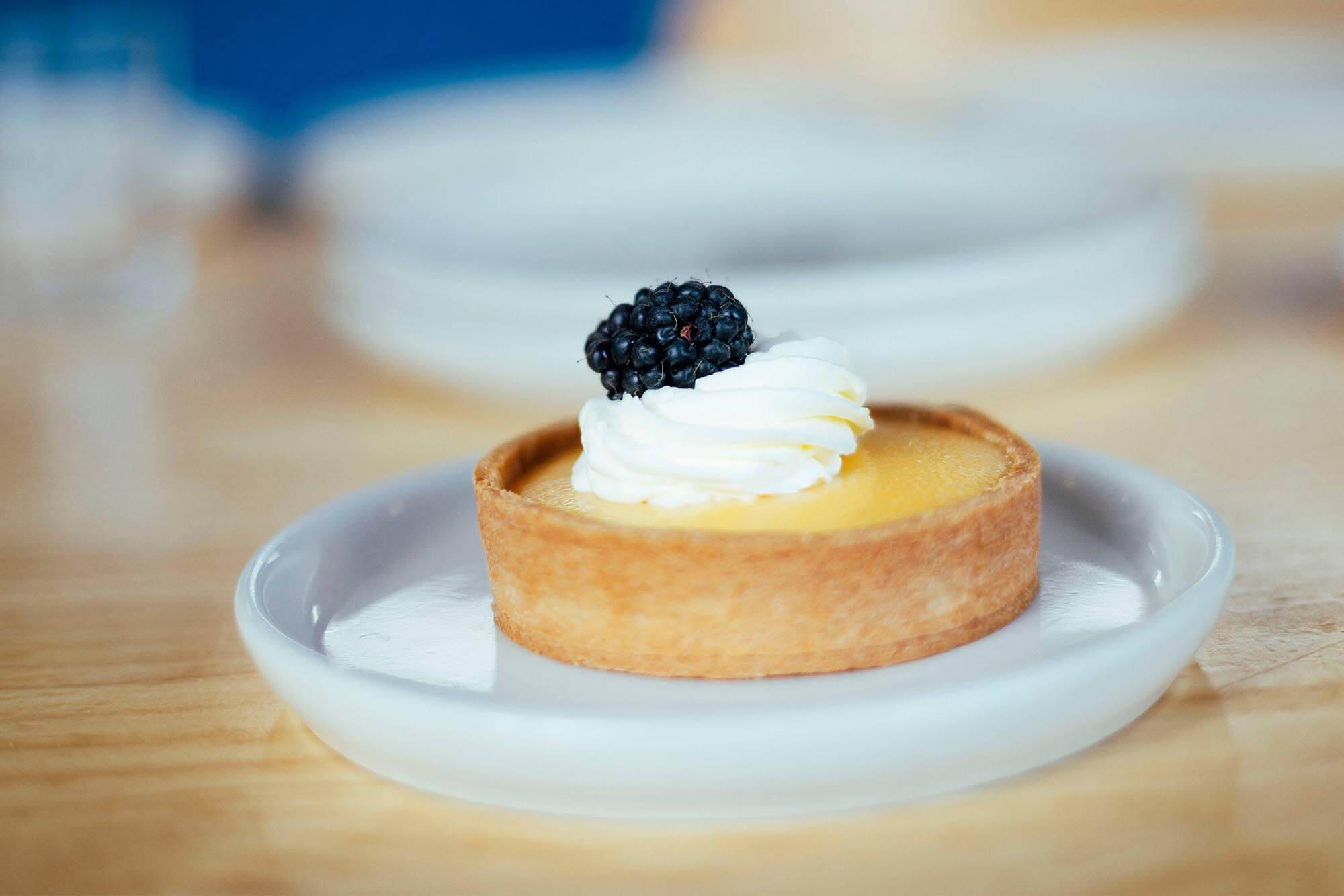 A delicious lemon tart